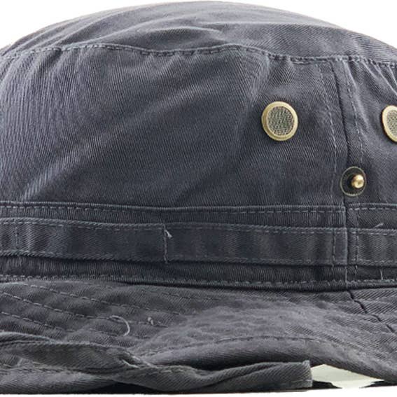 KBETHOS - Wholesale Bucket hat – Unisex - Solid Boonie Hat With String (Fitted)19