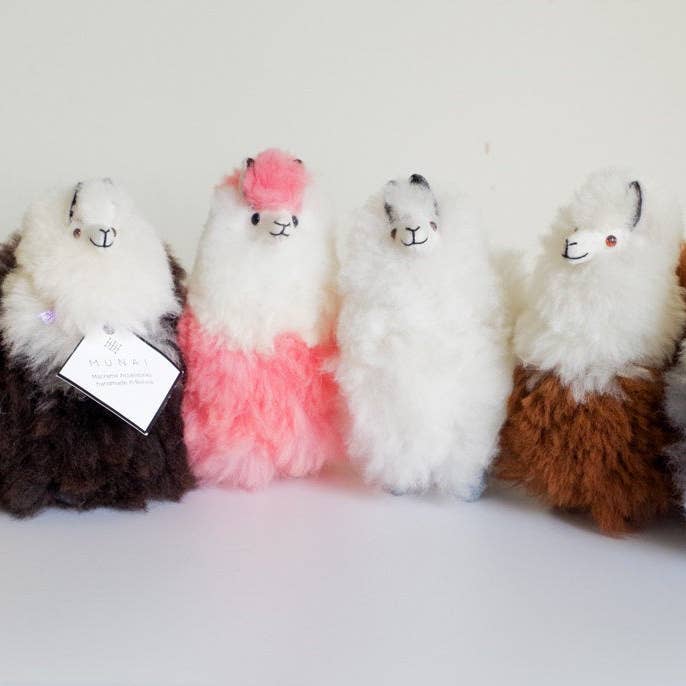 Fluffy Llamas 🦙, Alpaca wool Plushies for wholesale by Munai