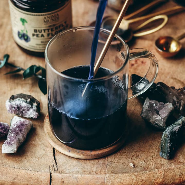 Anima Mundi Apothecary - Wholesale Health/Detox Tea - BUTTERFLY PEA FLOWER Powder | Blue Harmonizer*2