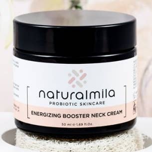 Energizing probiotic gel for neck and décolleté for wholesale by Naturalmila Probiotic Skincare