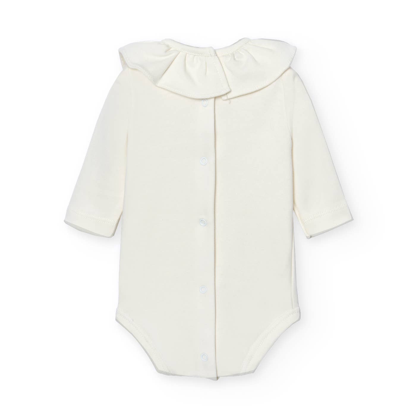 Babidu - Wholesale Bodysuit (Non-Footed) - Baby - Long Sleeve Ruffle Neck Baby Bodysuit3