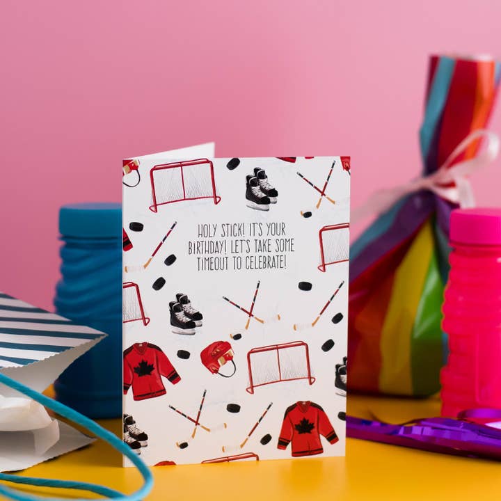 Jaybee Design - Wholesale Birthday Card - Holy Stick! It's Your Birthday! Let's . . . - Greeting Card1