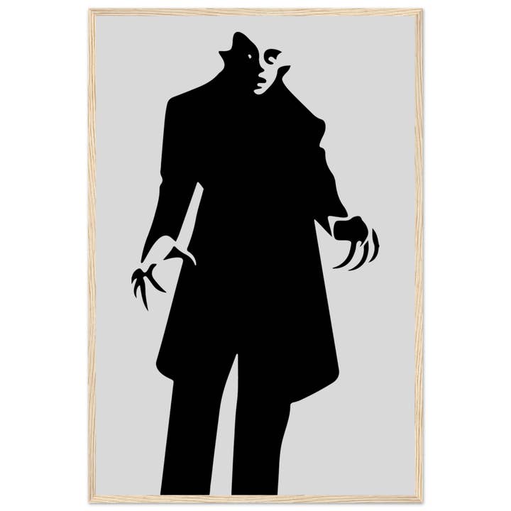 Art-O-Rama Shop - Wholesale Poster - Nosferatu - 20s Sci-Fi Horror Movie Minimalist Poster8