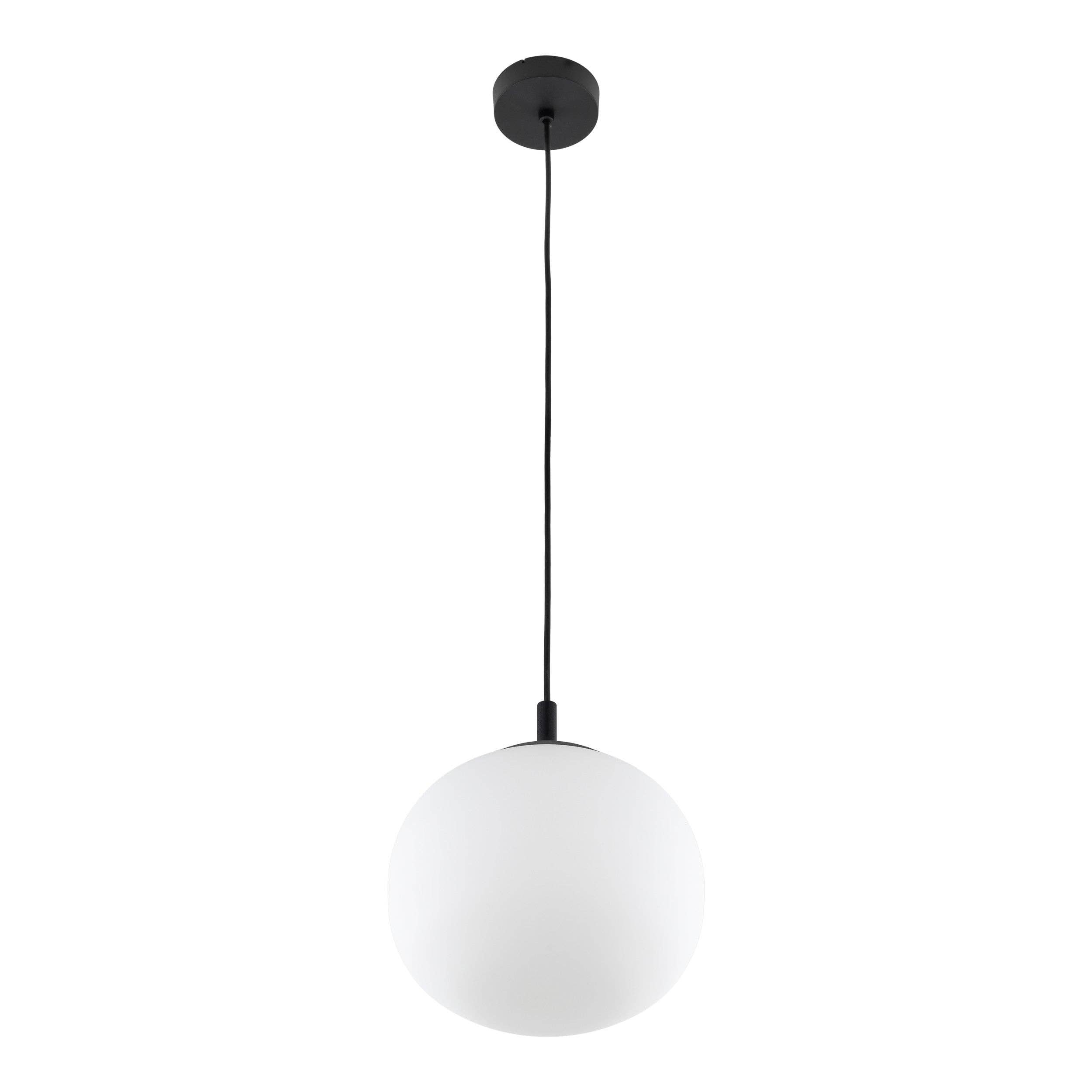 LumoCrafts - Vente Lustre/Suspension - VIBE suspension scandinave en verre blanc4