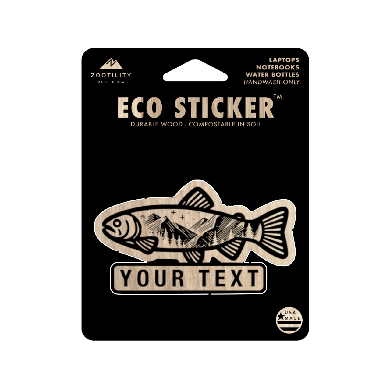 Zootility - Venta al por mayor Pegatina - Pegatina ecológica personalizada79