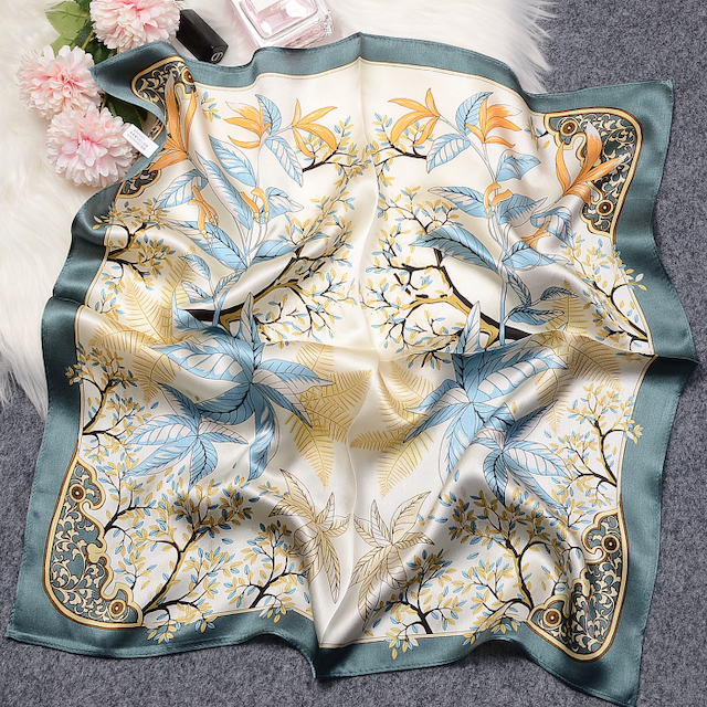 Pretty Persuasions – wholesale Scarf – Women's – S25062 100% Silk Square Scarf (21"x21")26