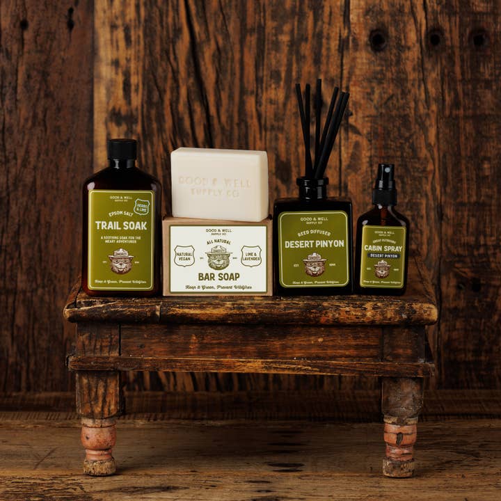 Good & Well Supply Co. - Wholesale Room & Linen Spray - Desert Pinyon Smokey Bear Cabin Spray 2