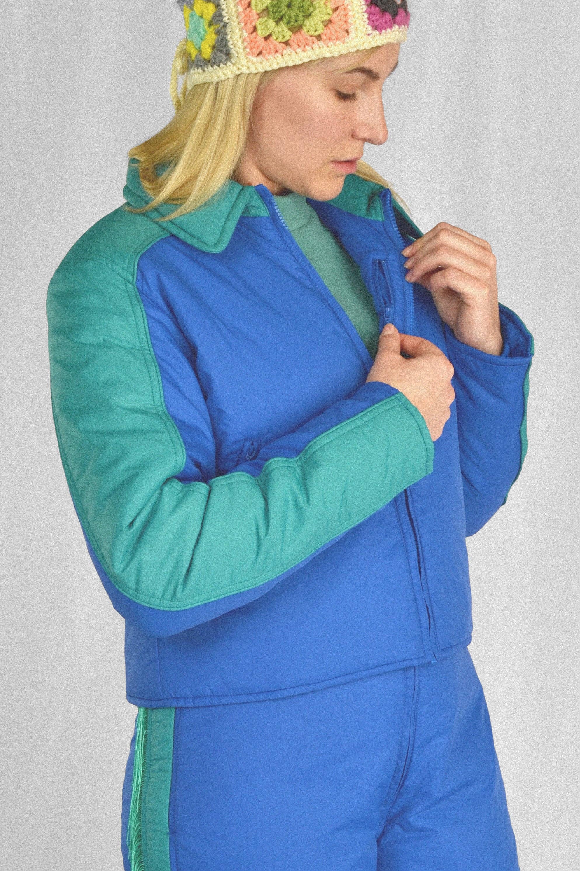 Hoohah - Wholesale Coat - Women's - Western Coat in Beryl Blue6