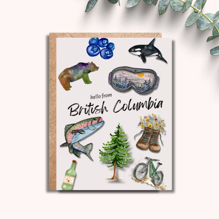 Bonjour de la Colombie-Britannique pour la vente par Amy Rae Maker