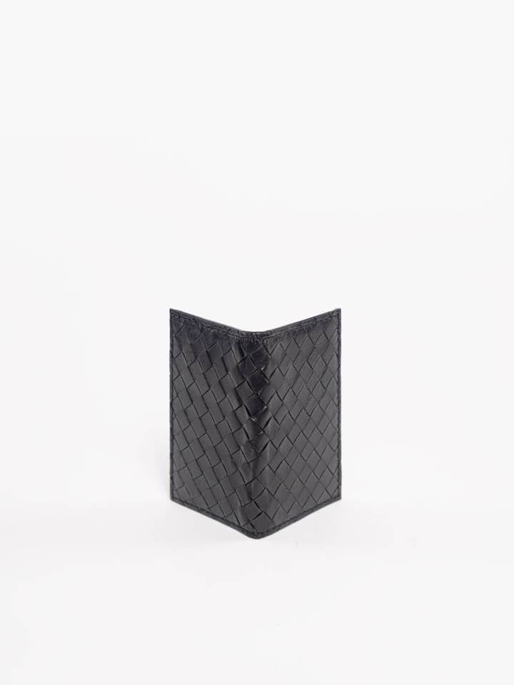 Woven Card Holder for wholesale by Deux Mains