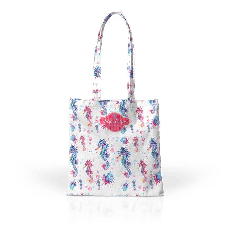 Sac fourre-tout personnalisable Poly 4CP Bestie : Seahorse Fantasy pour la vente par Matrix