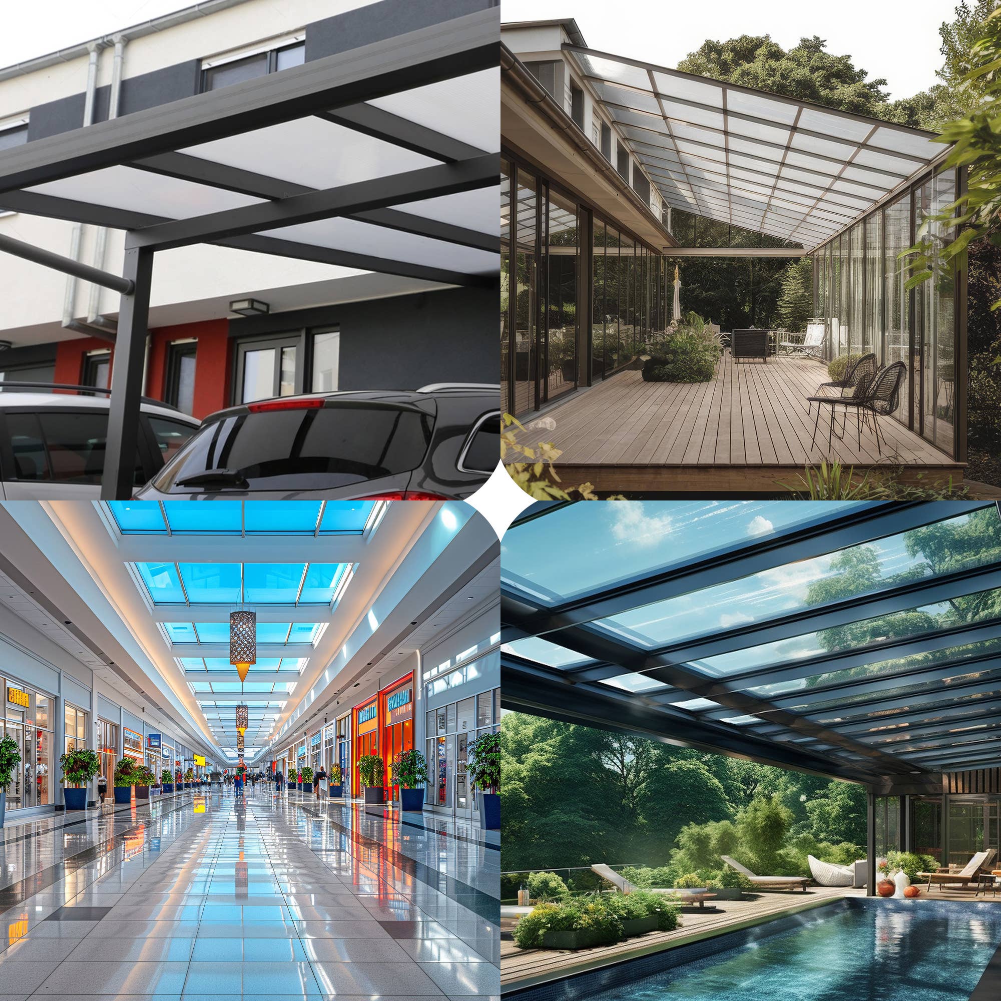 KastLite – wholesale Garden tool – KastLite 8MM Clear Twin Wall Polycarbonate Greenhouse Panels9