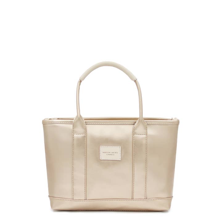 Mini Mala a Tiracolo Dourada Miramar por atacado de Maison Sacrée