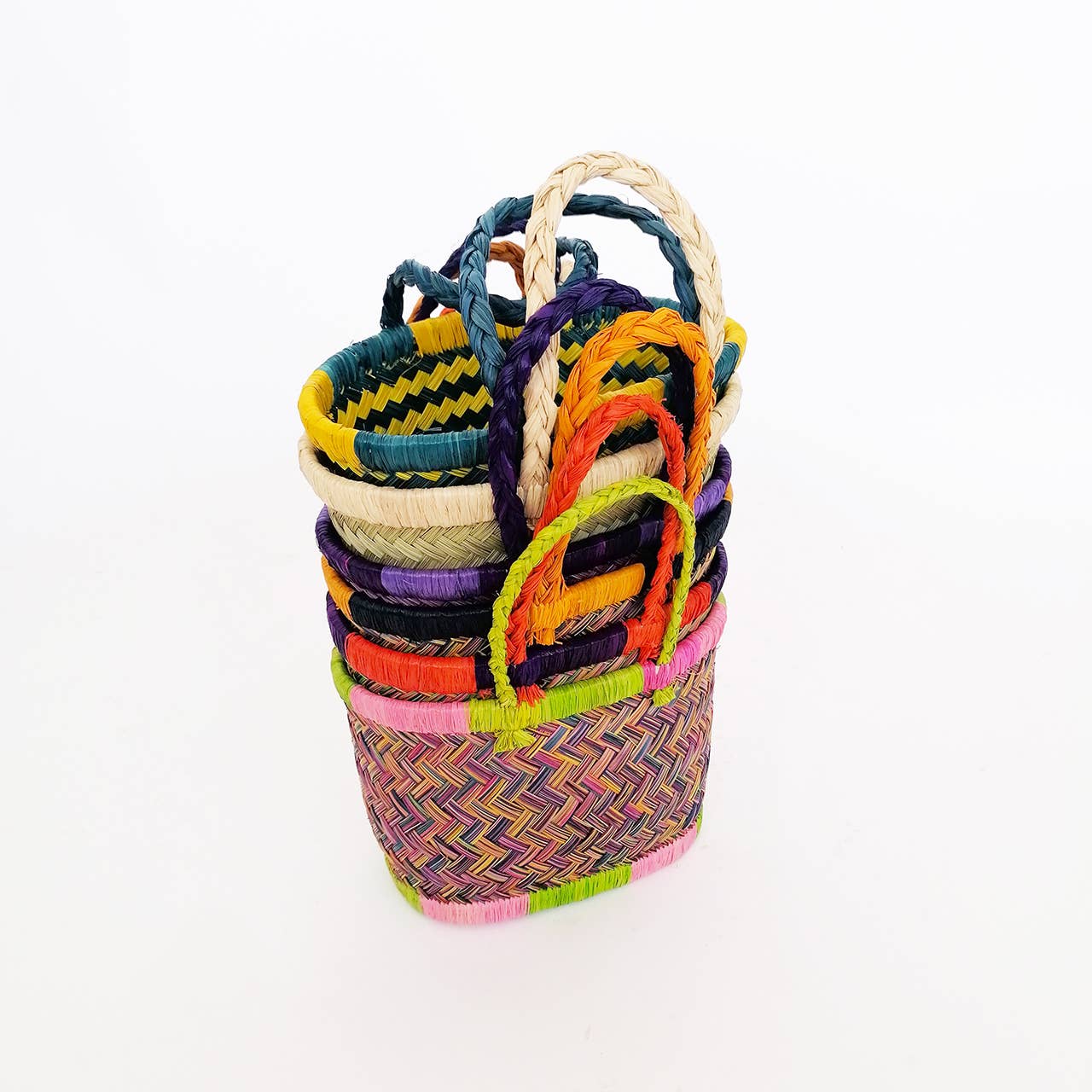 Le comptoir de la plage - Wholesale Tote Bag - Kids - Aravoula Tutti Frutti children's bags, assorted pieces