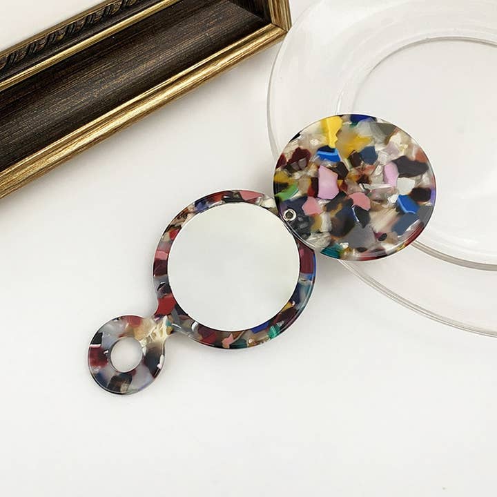 ACCITY - Wholesale Compact Mirror - Portable Handheld Round Mirror, Cute Makeup Mirror_CWMM63874