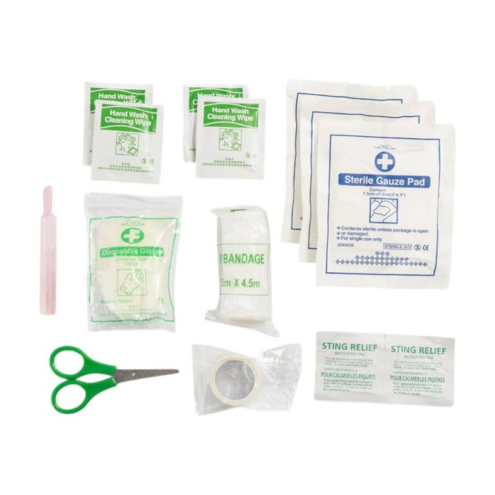 Jojo Modern Pets - Wholesale First Aid Kit - 19-Piece Pet First Aid Kit with Carabiner: Essential Gear1