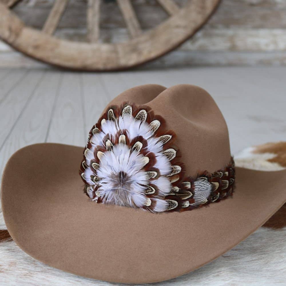 Willow Lane Hat Co. – wholesale Hat accessory – Women's – Feather Hat Band - Chute