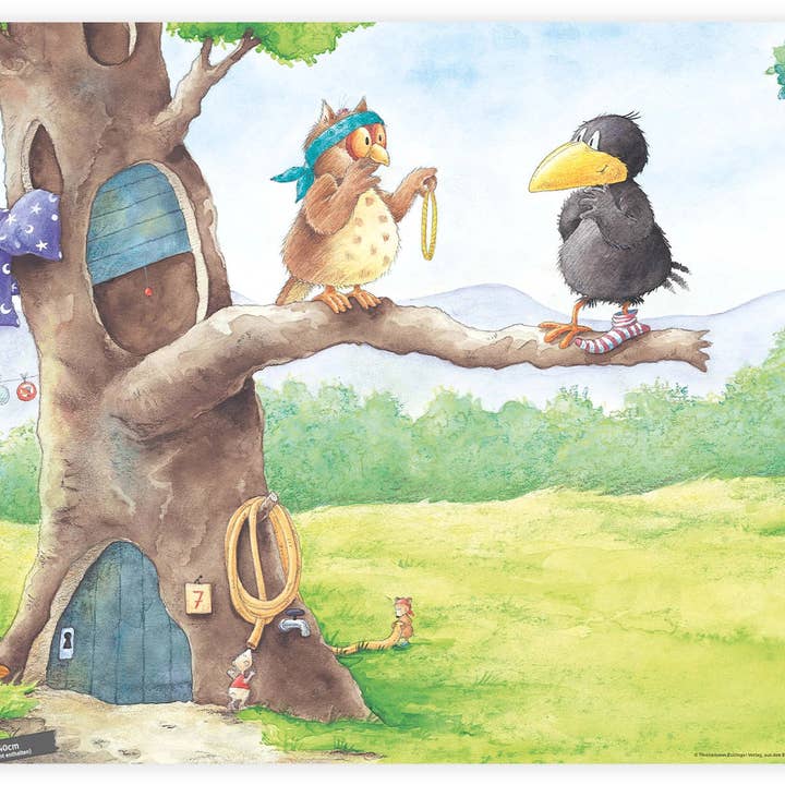 Der kleine Rabe Socke – Bei der Eule für den Großhandel von BUCHPOSTER