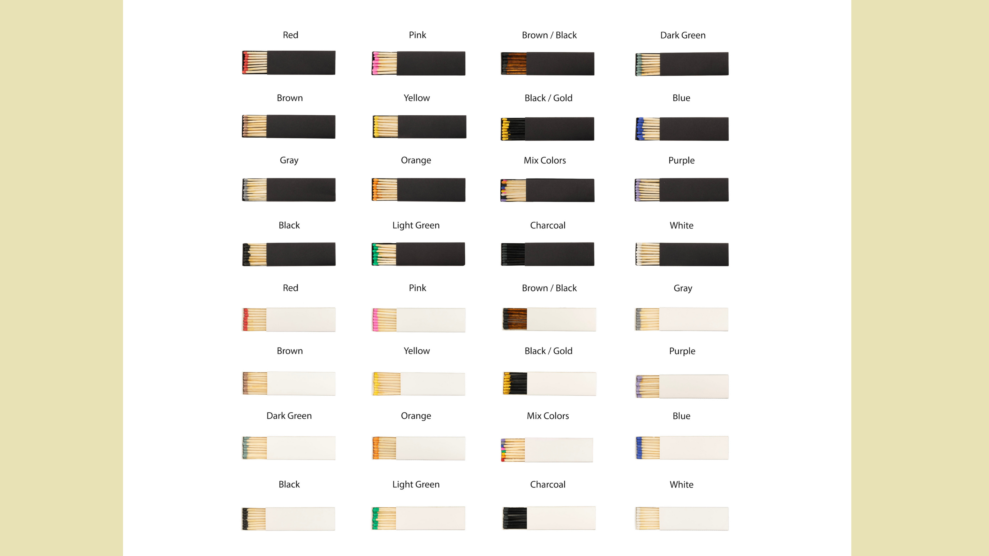 Chandler Studio - Wholesale Matches - Custom Matchboxes - Personalized Matches - Gifts - Events15