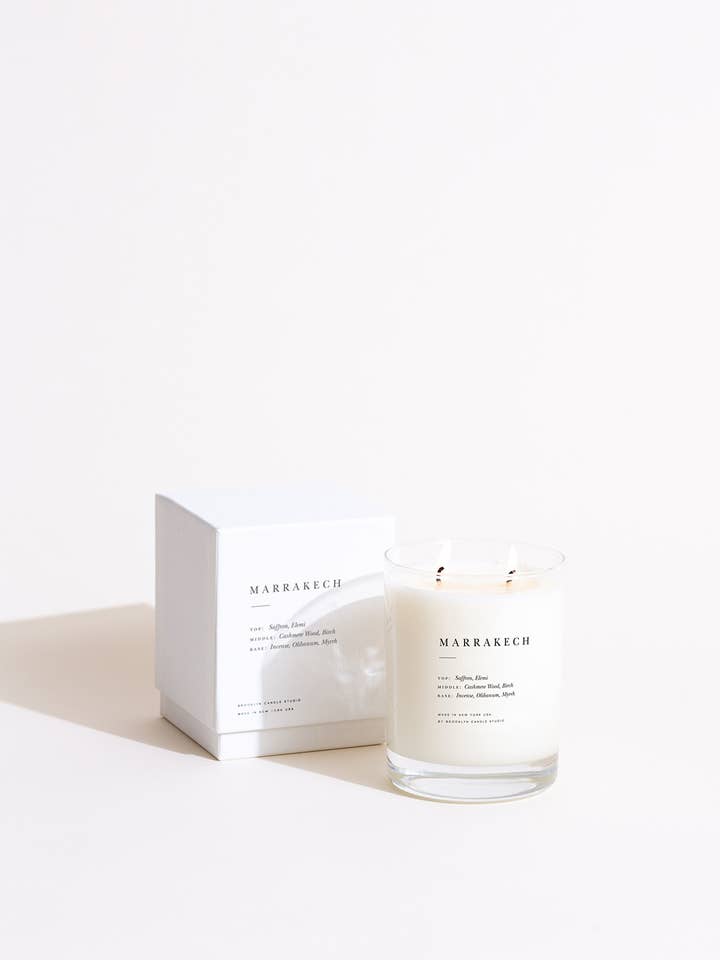 Marrakech Classic 2-Wick Candle for wholesale by Brooklyn Candle Studio
