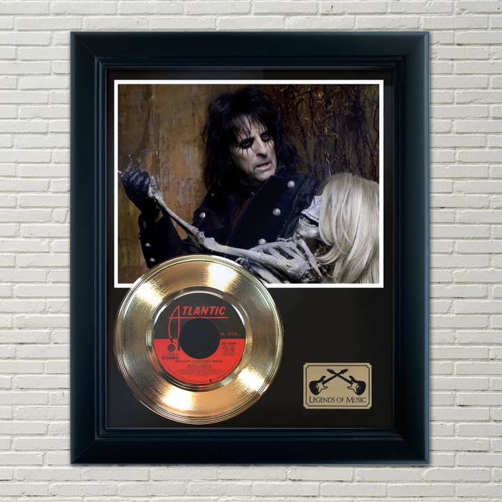 Alice Cooper “Bem-Vindo ao Meu Pesadelo” Emoldurado Display por atacado de Gold Record Outlet