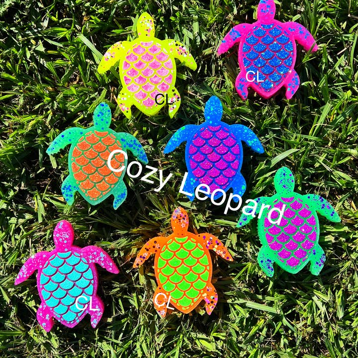 Cozy Leopard Boutique - Wholesale Car Freshener - Women's - Turtle Car Freshie