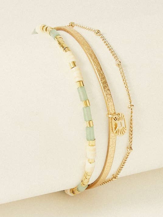 Three link bracelet - Appoline for wholesale by FlowersforZoe