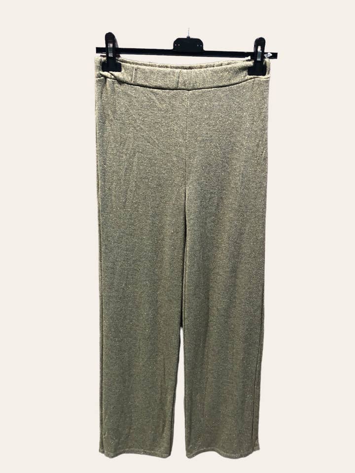 BEIGE Pantalon lurex en vente sur Faire0