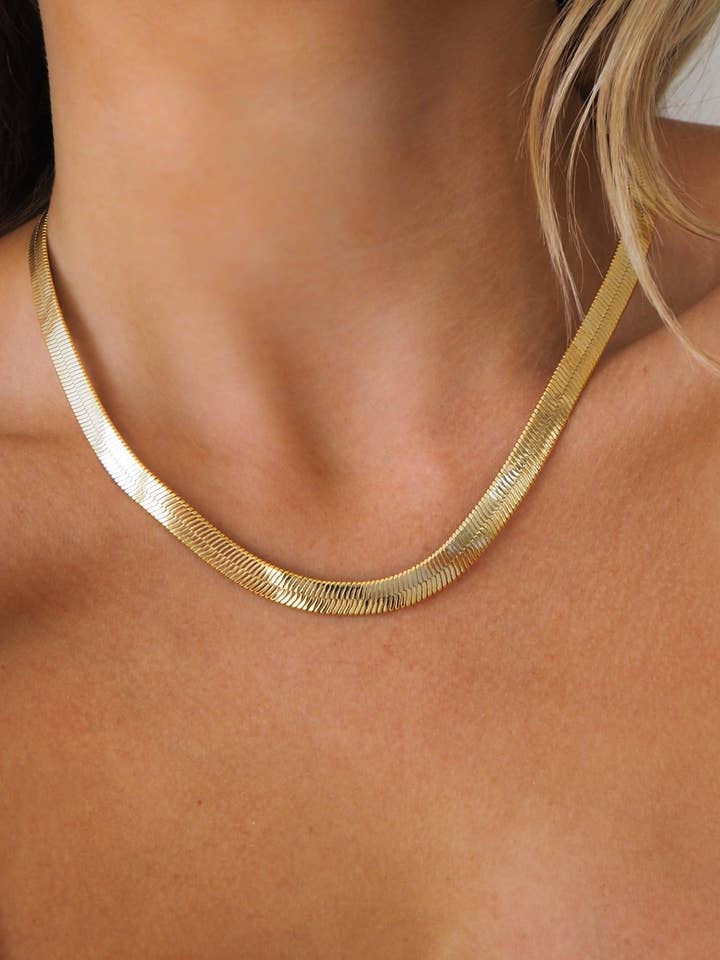 Gigi Halskette | Dick für den Großhandel von JacqMaria Jewelry