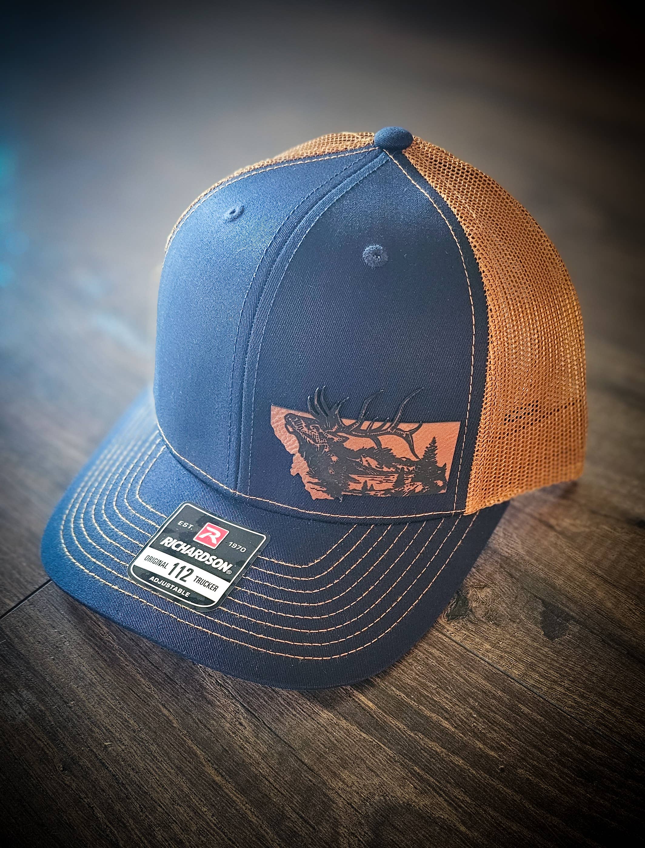 BRIARANDSPHINX - Vente Casquette de camionneur – unisexe - Snapback en forme de wapiti du Montana