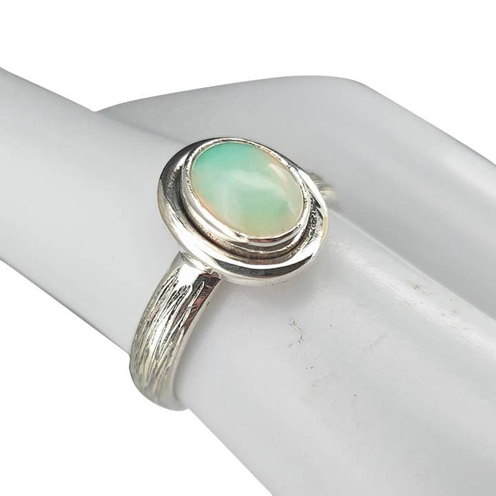 Amberman – wholesale Cocktail/Statement Ring – Opal Sterling Silver Ring3