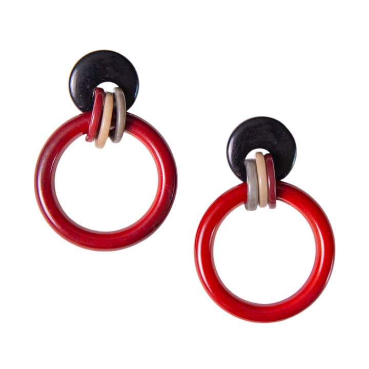 Brincos Freya por atacado de Organic Tagua Jewelry