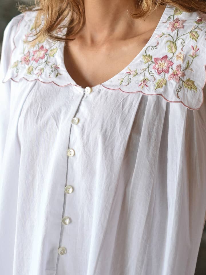 April Cornell Apparel - Wholesale Nightgown - Women's - Poet Nighty1