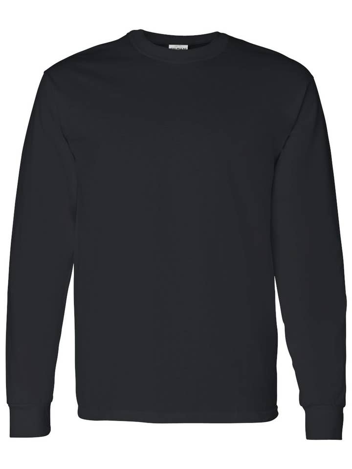 MYES BULK APPAREL - Wholesale T-Shirt - Unisex - Gildan Unisex Soft Heavy Cotton Long Sleeve Tee 5