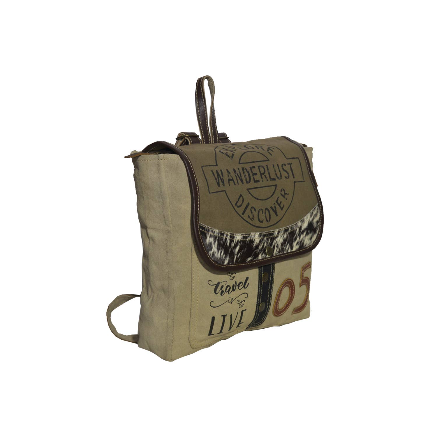 Hopofly Bags - Wholesale Backpack - Women's - Canvas & Leather Women's Five Backpack1