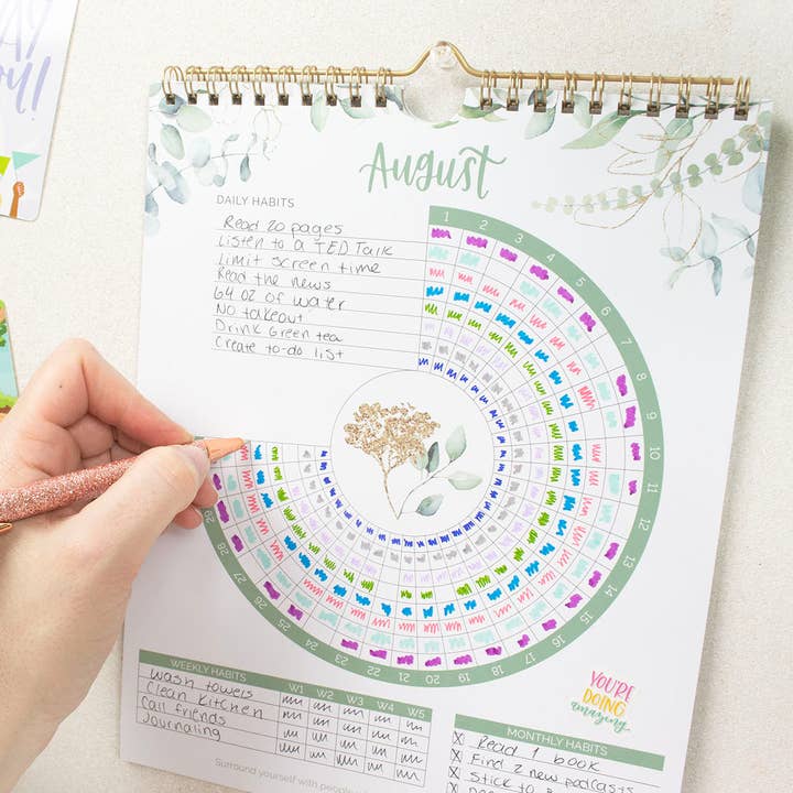 bloom daily planners - Wholesale Calendar - Habit Tracking Calendar13