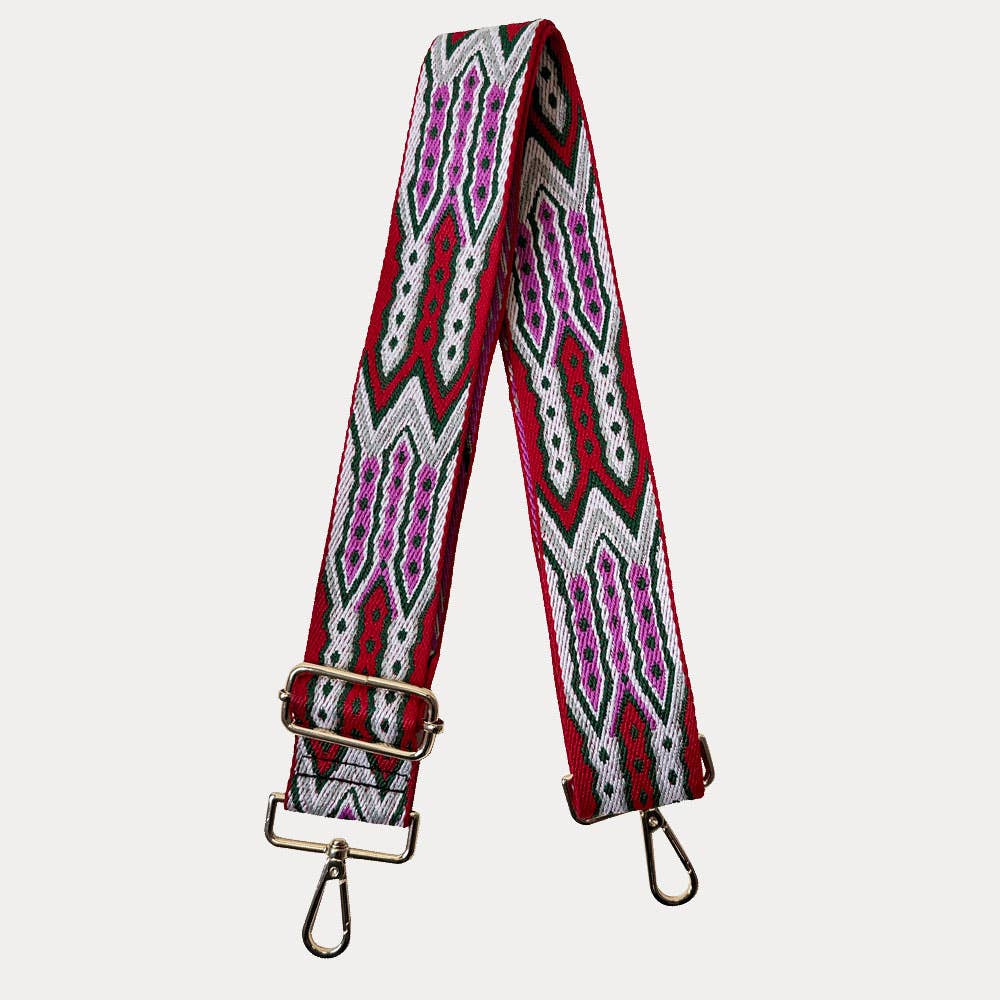 AHDORNED – Großhandel Schulterriemen – Damen – 2" Bestickter Maya-Taschengurt2