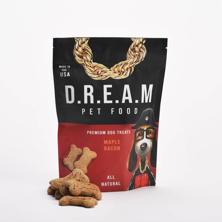 DREAM Pet Food - Wholesale Pet Treats - Dog - Maple Bacon Dog Treat Biscuits