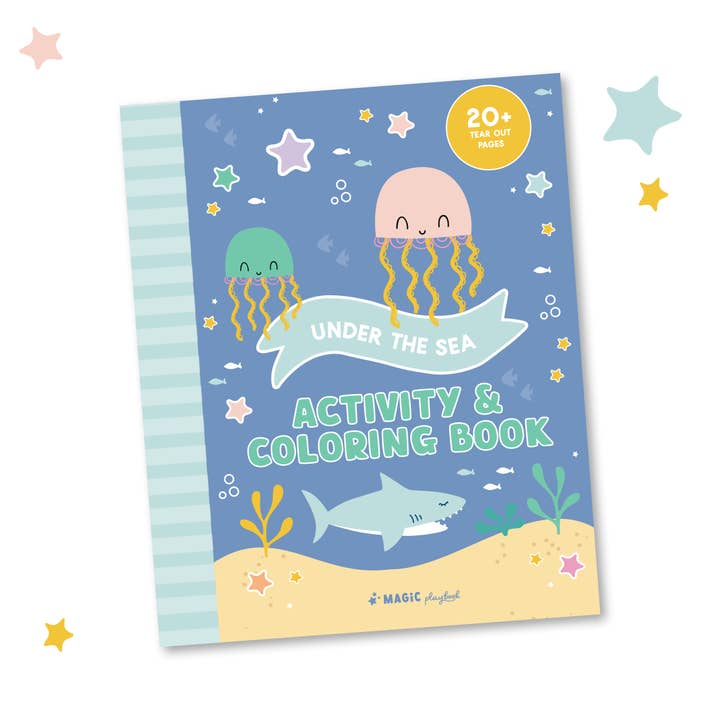 Under the Sea Activity Book for wholesale by MagicPlaybook