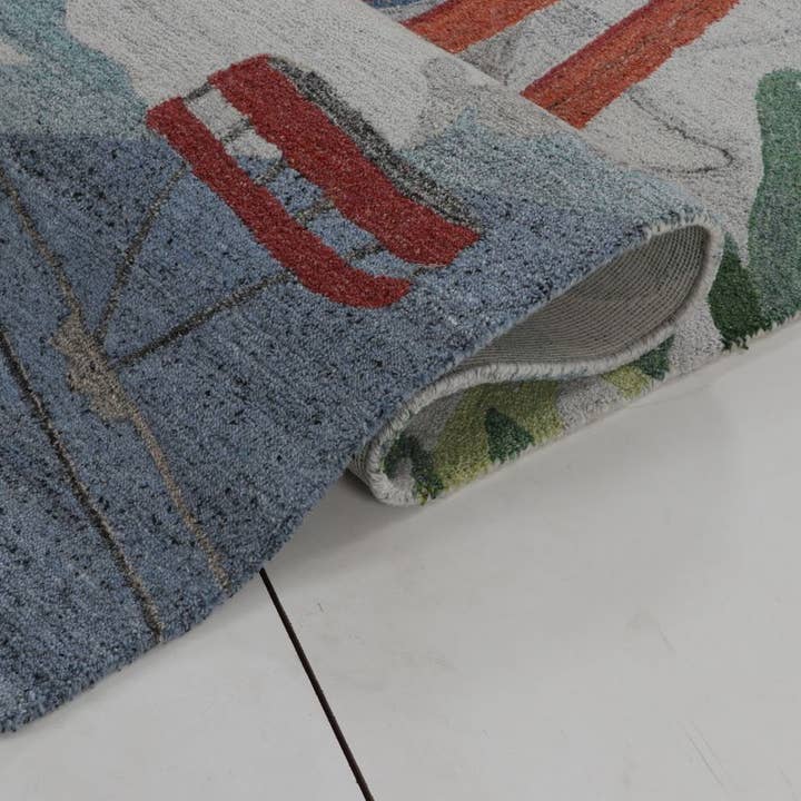 Company C - Wholesale Area Rug - Powder Day Ski Accent Rug