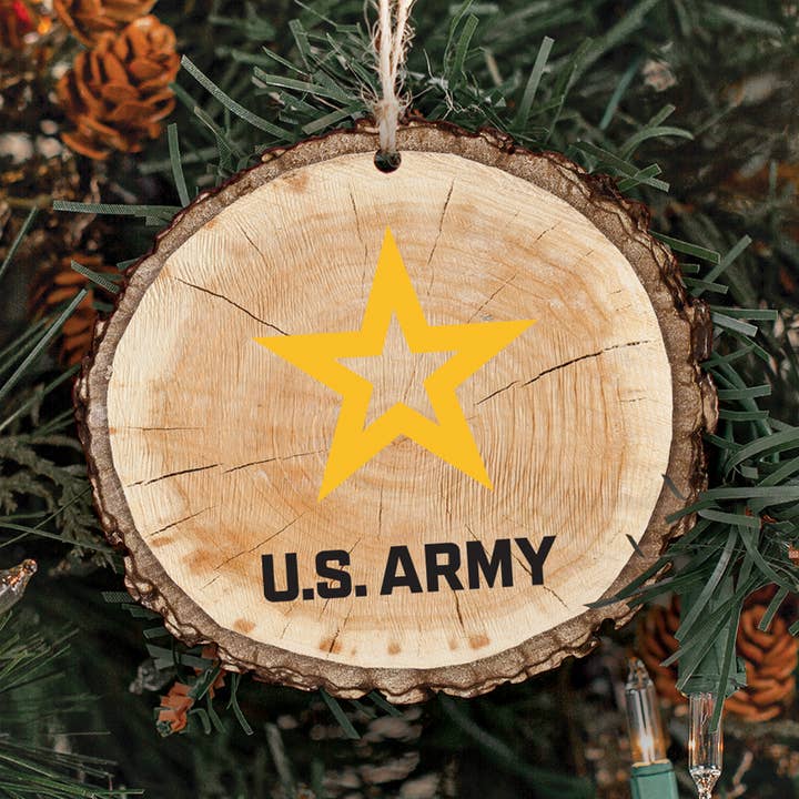 P. Graham Dunn - Wholesale Ornament - US Army Barky Ornament0