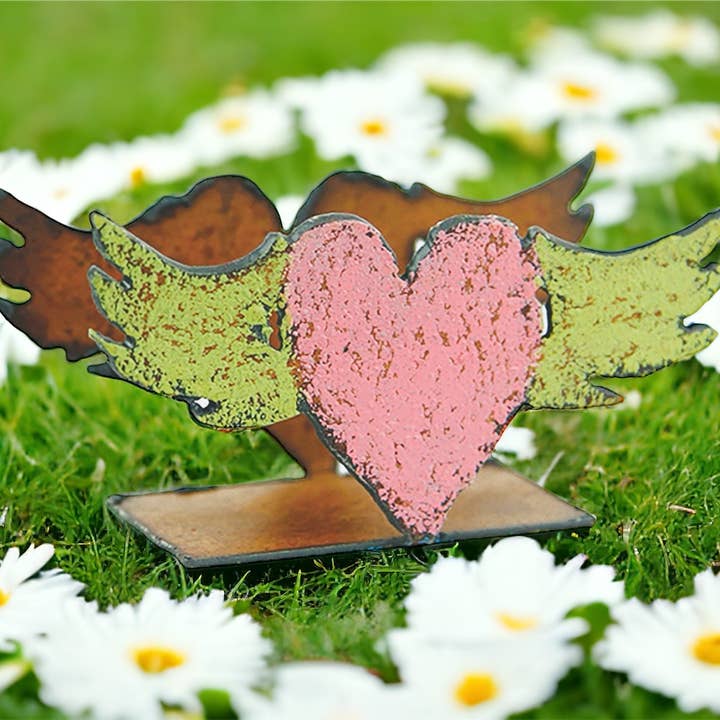 Heart Business Card Holder desk organization Valentine's Day for wholesale by Whimsies