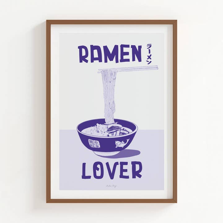 Affisch - Ramen-älskare för wholesale av Studioloujashop
