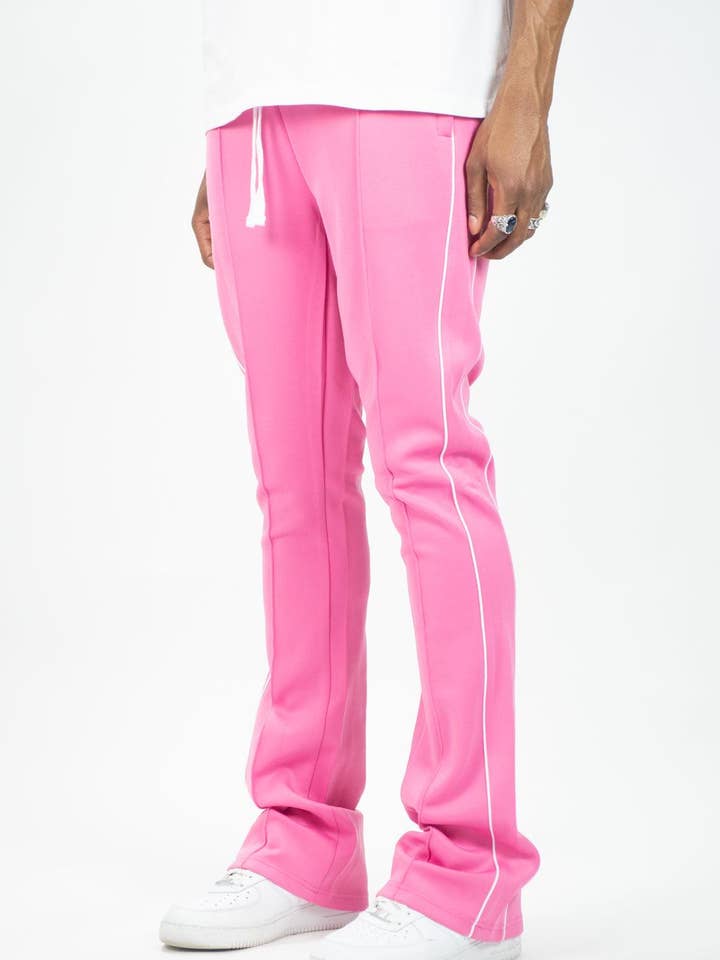 470 Staplade Byxor - Rosa för wholesale av Rebel Minds