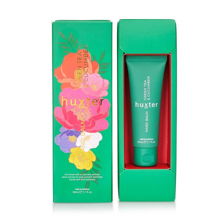 Hand Balm Gift Box | Green Tea & Cucumber 50ml for wholesale by Huxter