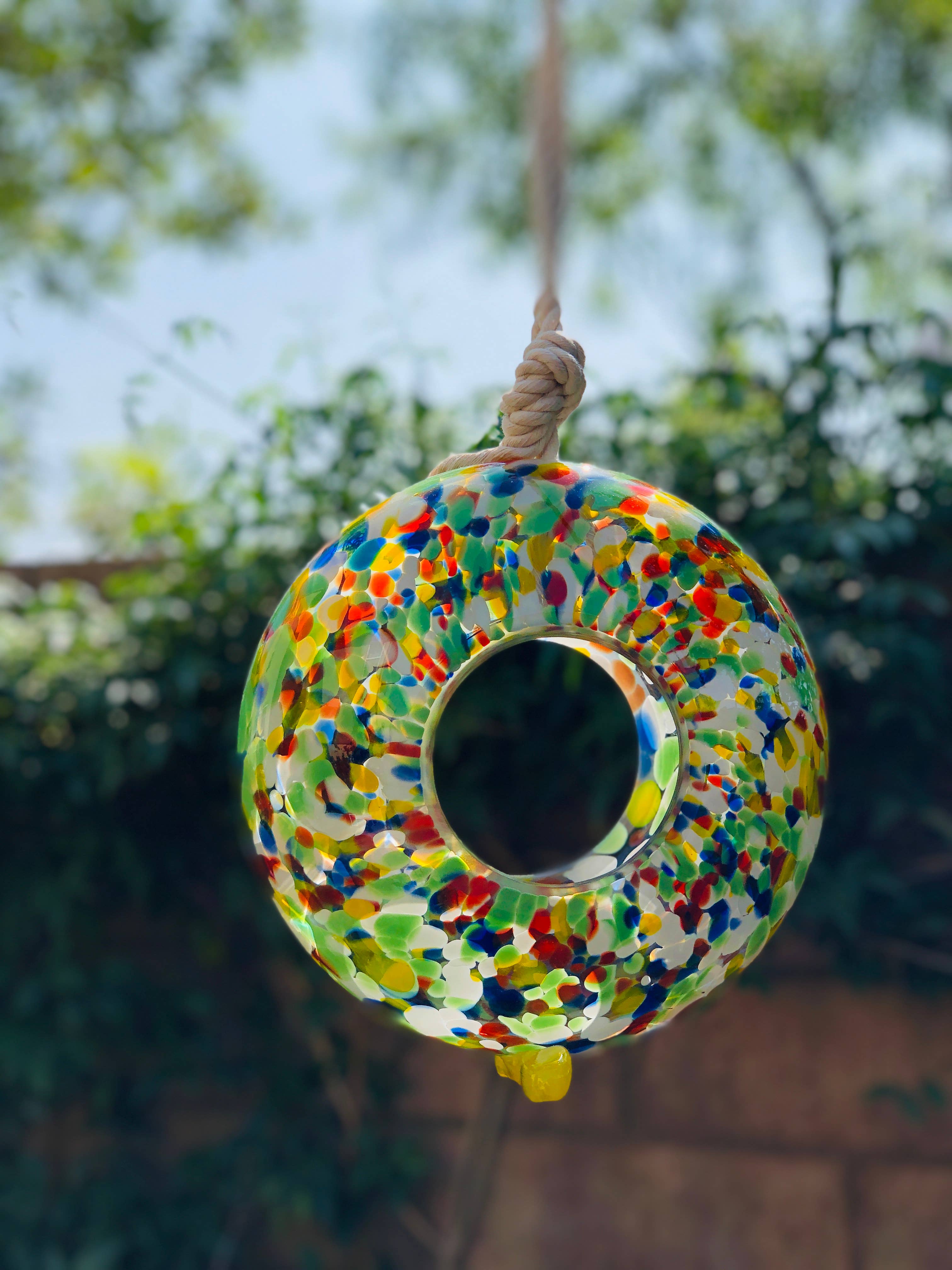 ApricotMint - Wholesale Bird Feeder - Handcraft Art Glass Bird Feeder15