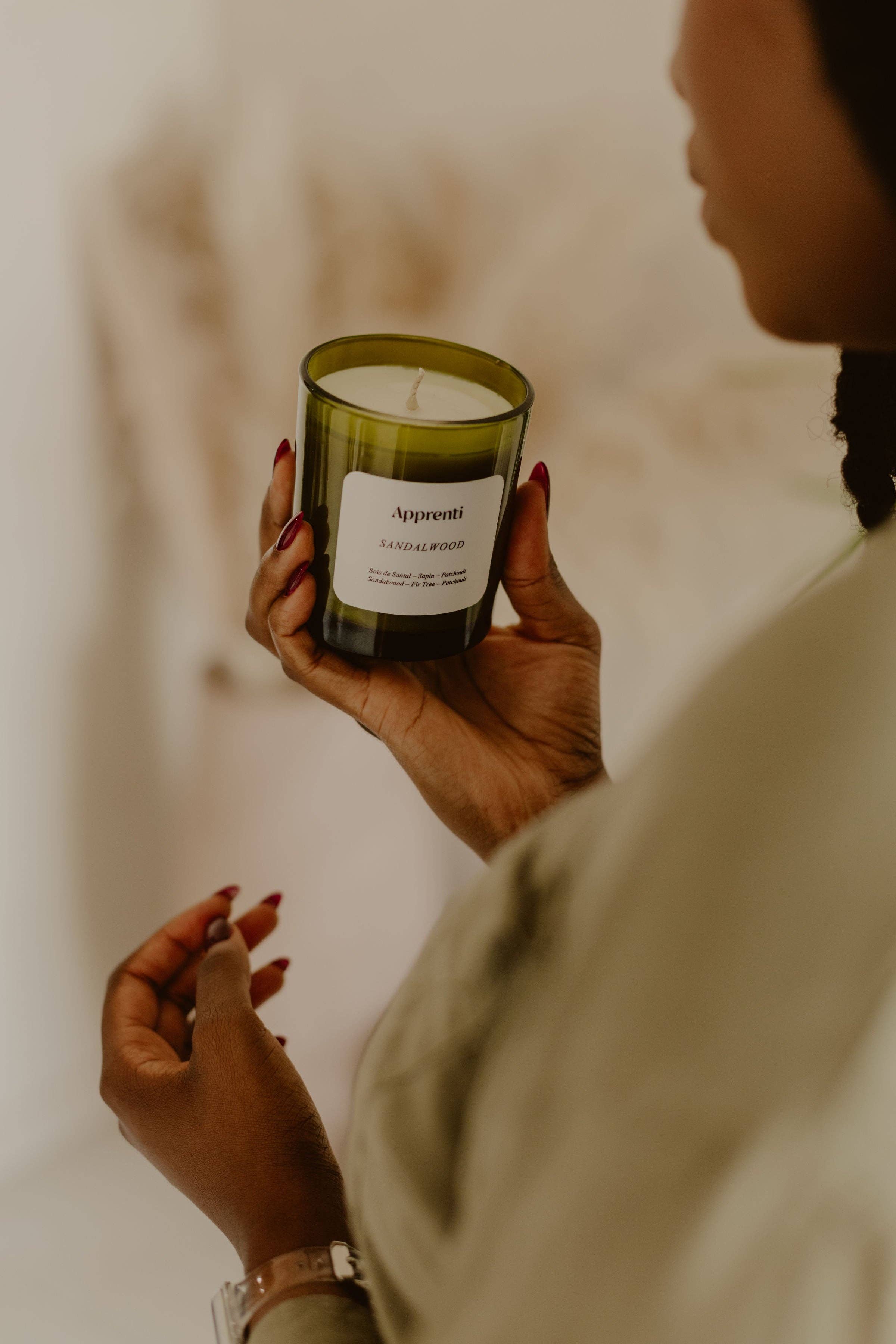 Apprenti - Wholesale Jar/Filled Candle - Wood 01 Candle3