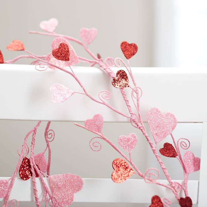 48" Red & Pink Heart Valentine's Day Garland and other Purchase Wholesale valentine roses. Free Returns & Net 60 Terms on Faire trending on Faire.
