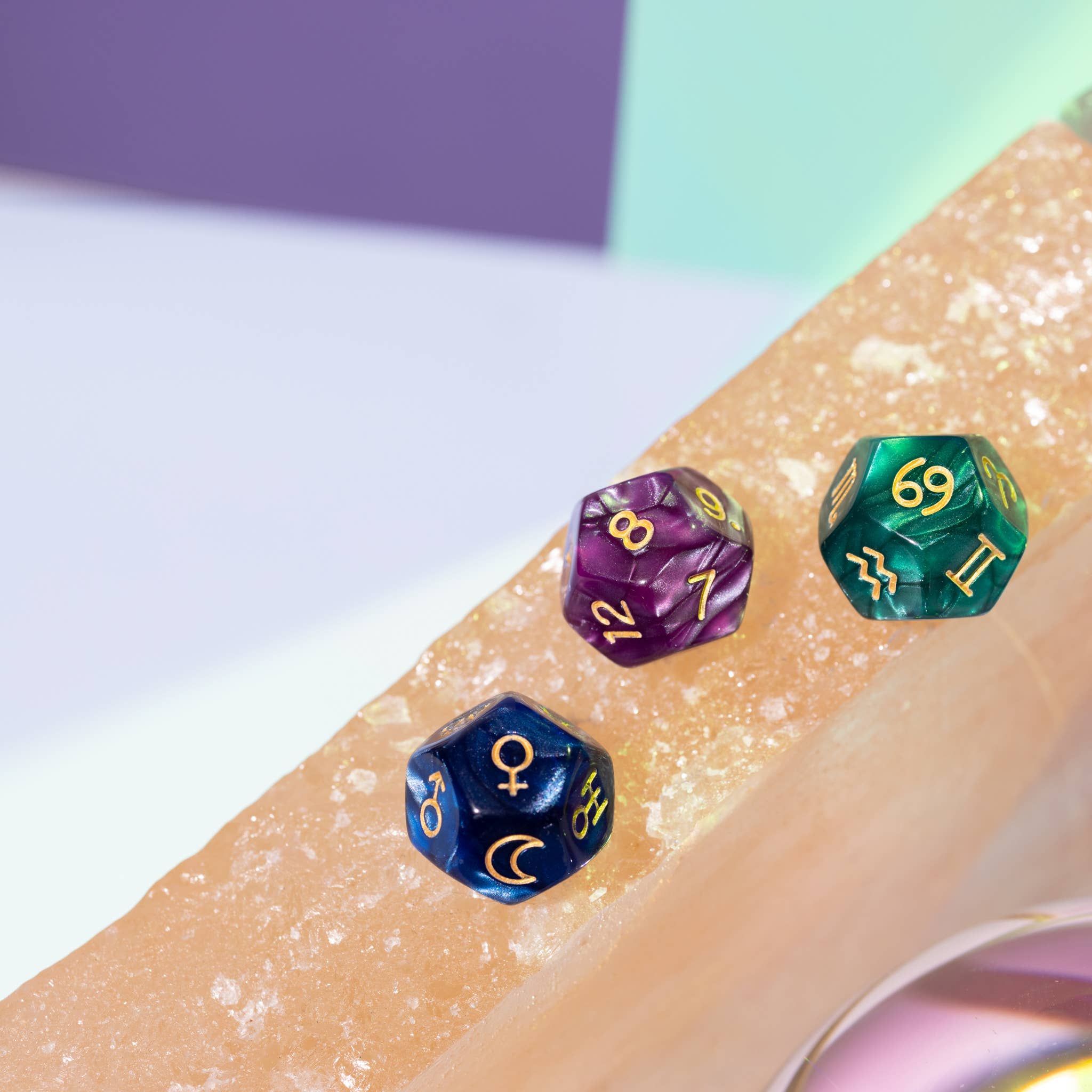 Kalan - Wholesale Dice - Astrology Dice6