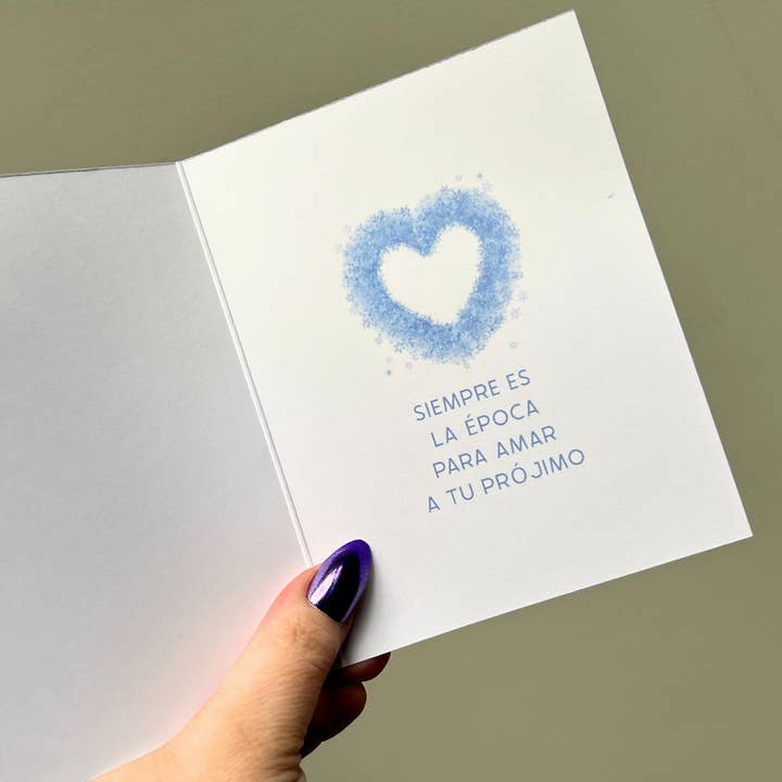 Chaos Engine (formerly Eyedot Creative) - Wholesale Christmas Card - Chinga La Migra subversive holiday card - anti-ICE snowflake3